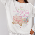 The Whimsy Breakfast Club Sweatshirt – Cute Coquette Breakfast Graphic Crewneck
