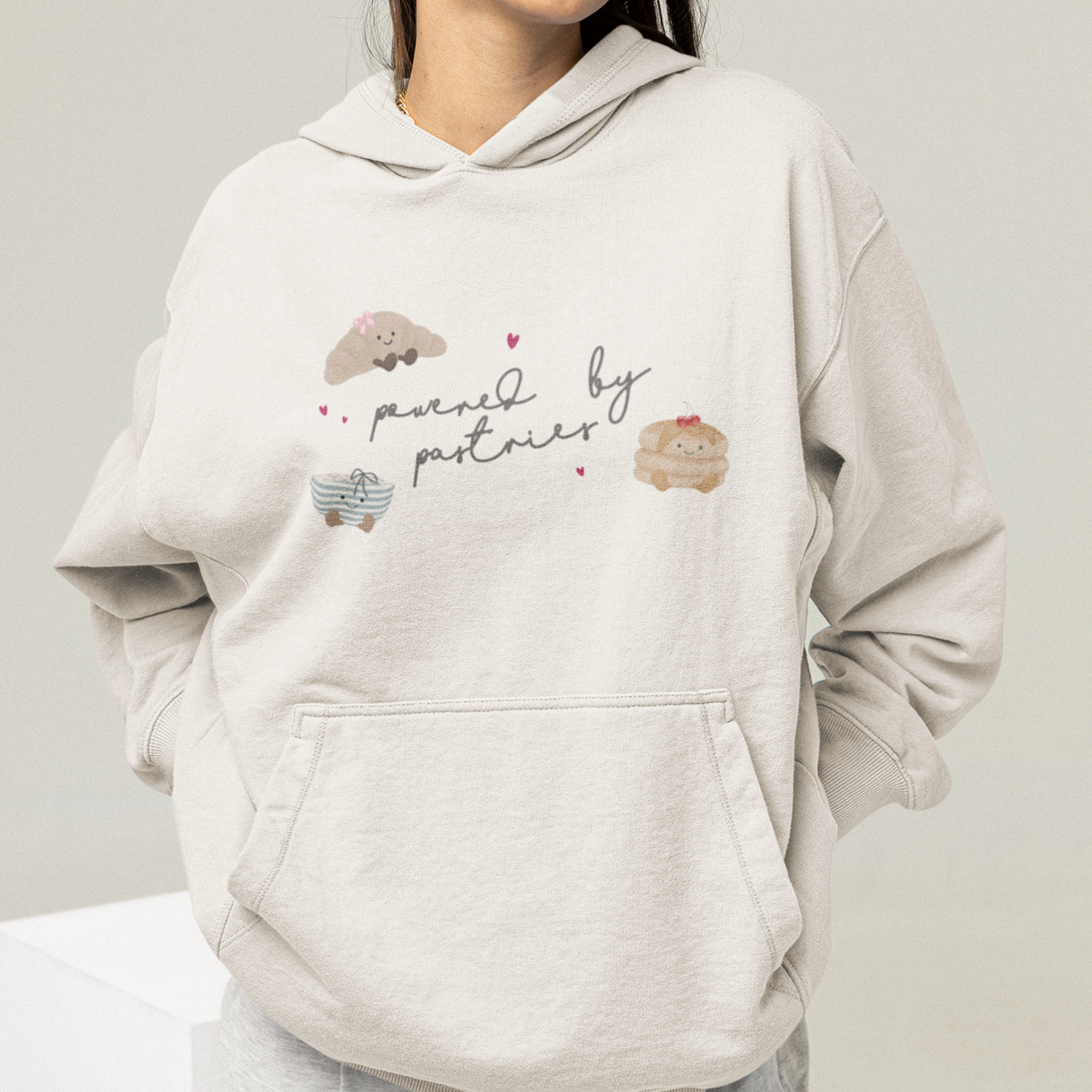 Powered by Pastries Hoodie