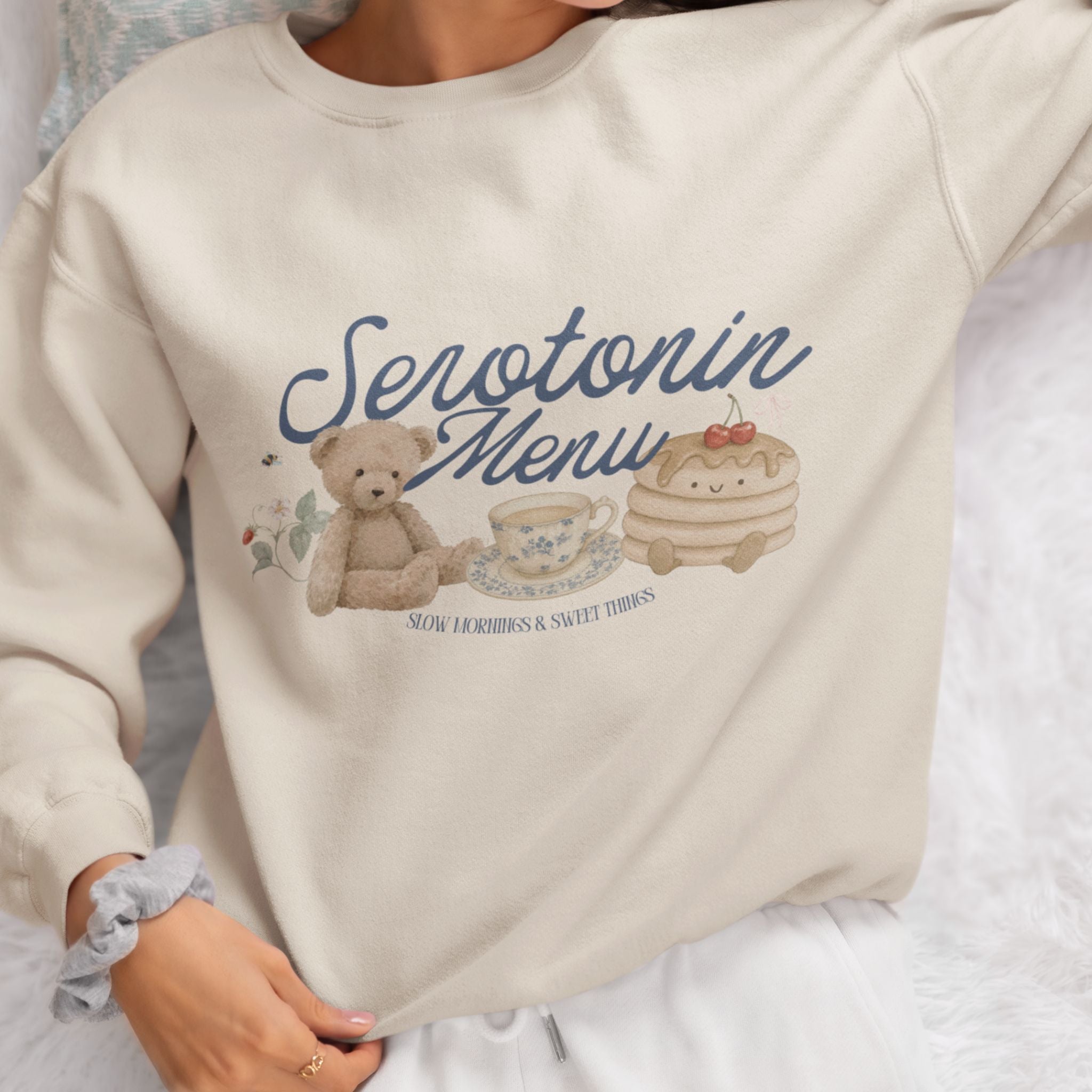 Serotonin Menu Sweatshirt