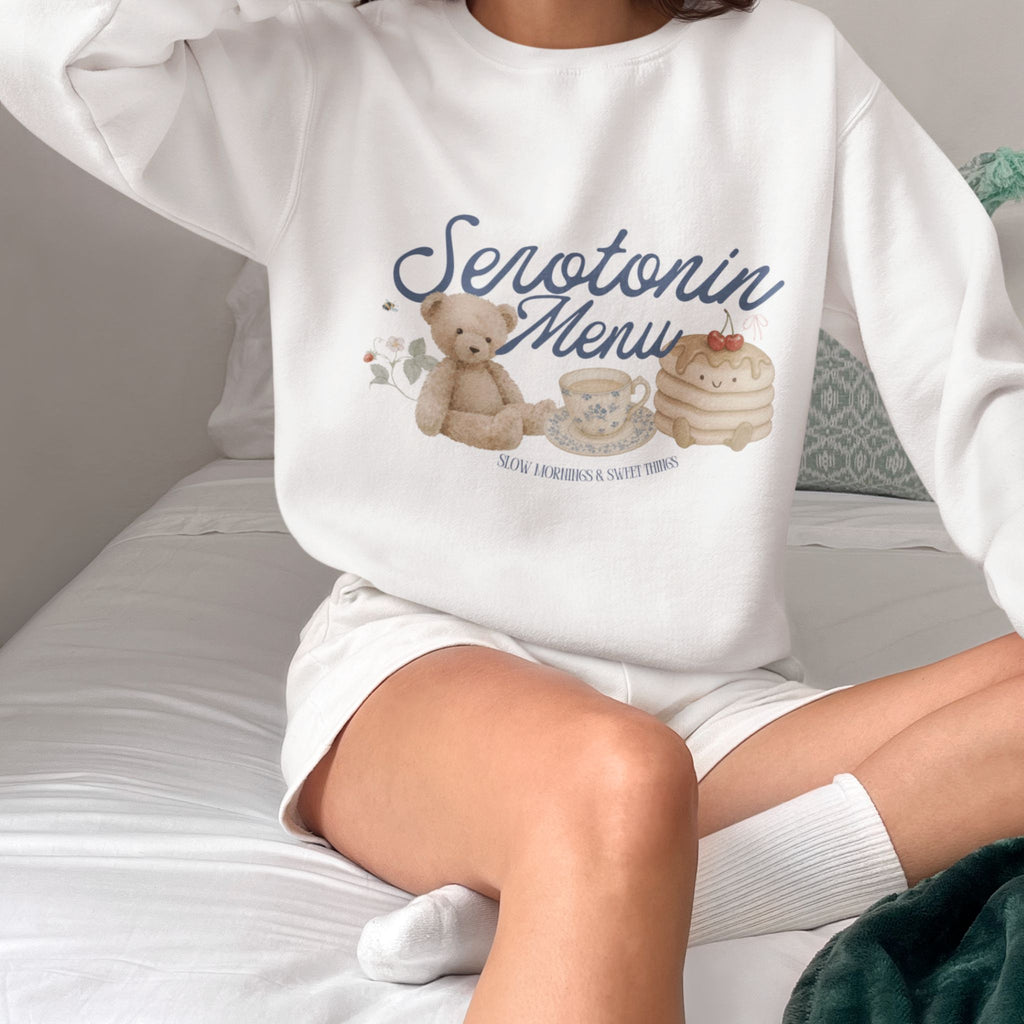 Serotonin Menu Sweatshirt